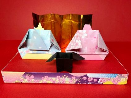 三宝の折り紙の折り方 簡単 高齢者向けの折り紙でひなまつり 暮らしの情報局