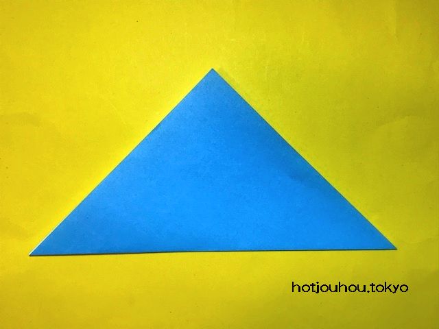 富士山の折り紙 簡単な折り方 平面だから壁飾りやカードにどうぞ 暮らしの情報局