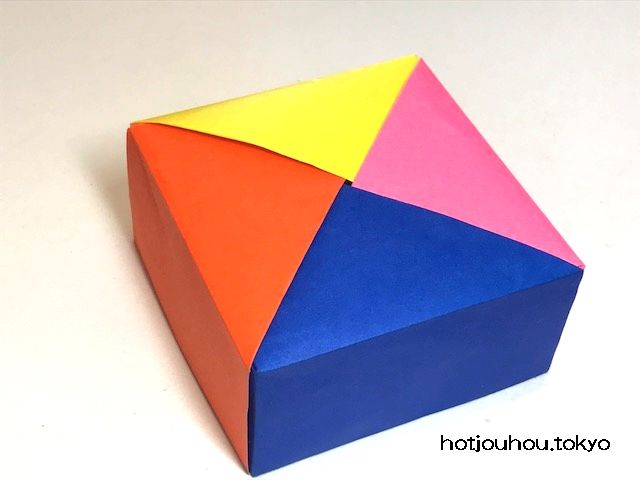 折り紙の箱でも丈夫 完全図解 木目込みのような箱の作り方 ためになる暮らしと芸能情報