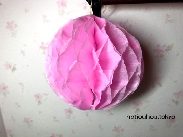 ハニカムボールの作り方 簡単にお花紙でもできるもん 暮らしの情報局