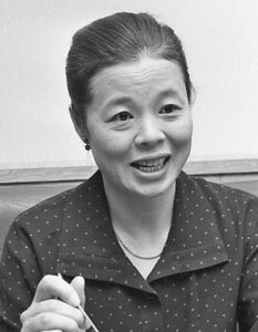 市原悦子さん。１９８３年