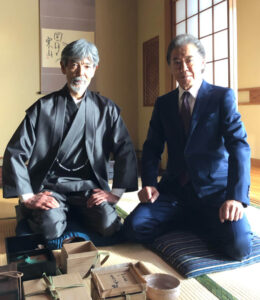 西岡徳馬さんと柴田恭兵さん