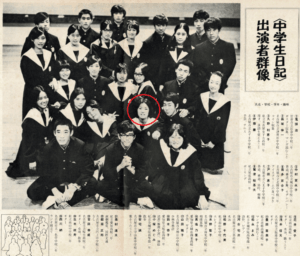戸田恵子 中学生日記