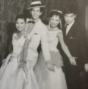 浅丘ルリ子・岡田真澄・芦川いづみ・石原裕次郎