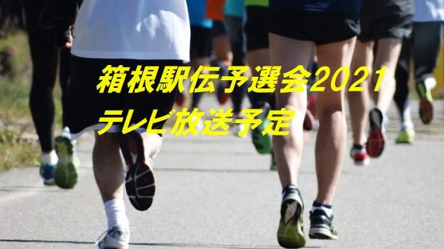 箱根駅伝,予選会,2021テレビ,放送,予定,時間,関西,四国,九州,配信,予定,再放送